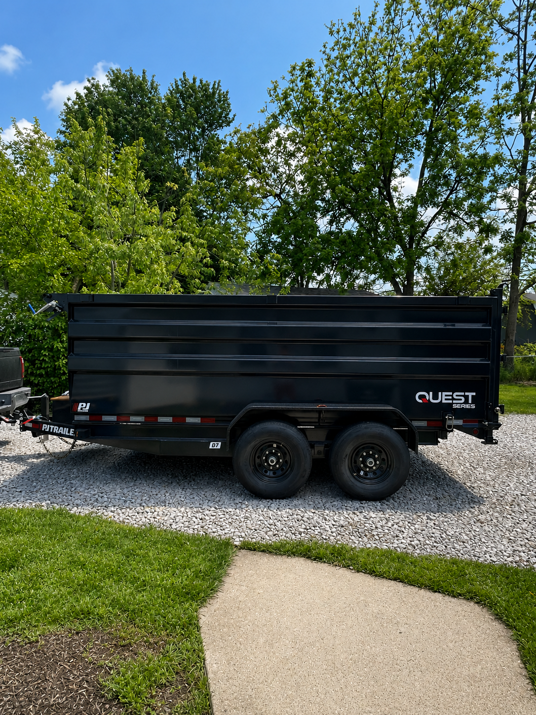 14-Yard Dump Trailer 14-Yard Dump Trailer
